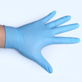 Non sterile powder free disposable nitrile gloves